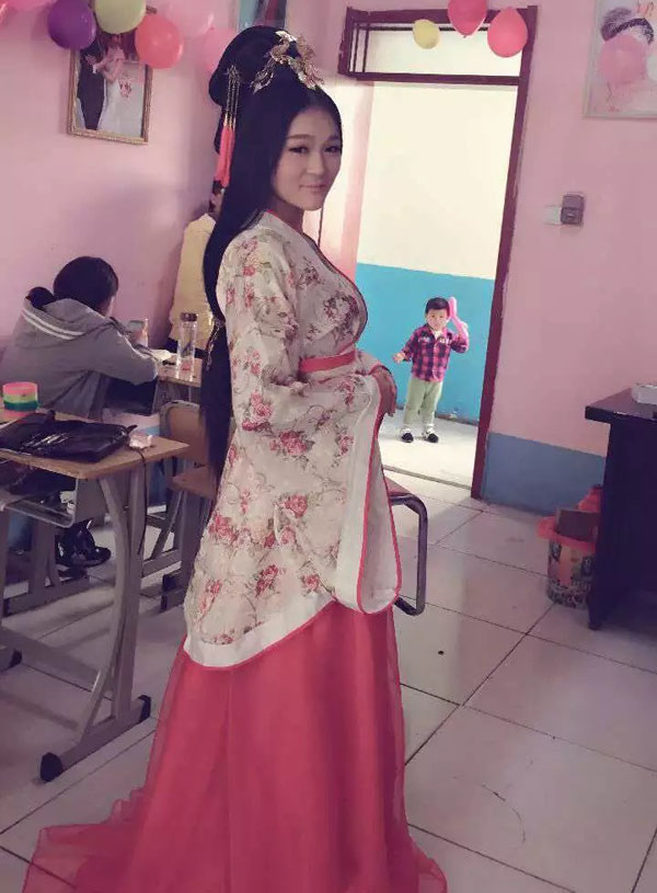 学员化妆作品
